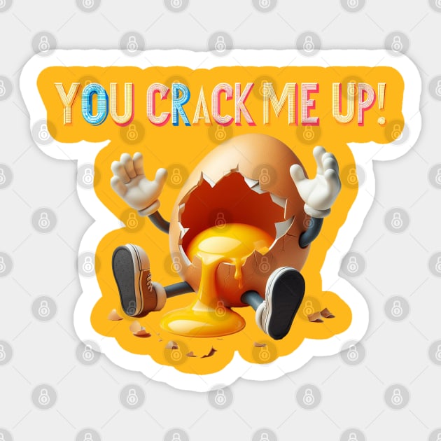 YouMe UP Funny Slogan Sticker TeePublic
